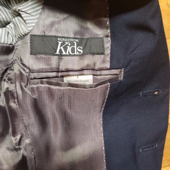 Nordstrom Jackets & Coats Nordstrom Elliot Boys Navy Blue Suit